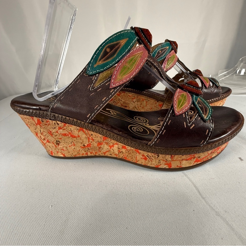 Spring Step Multicolor Women's Sandals - Picture 4 of 10